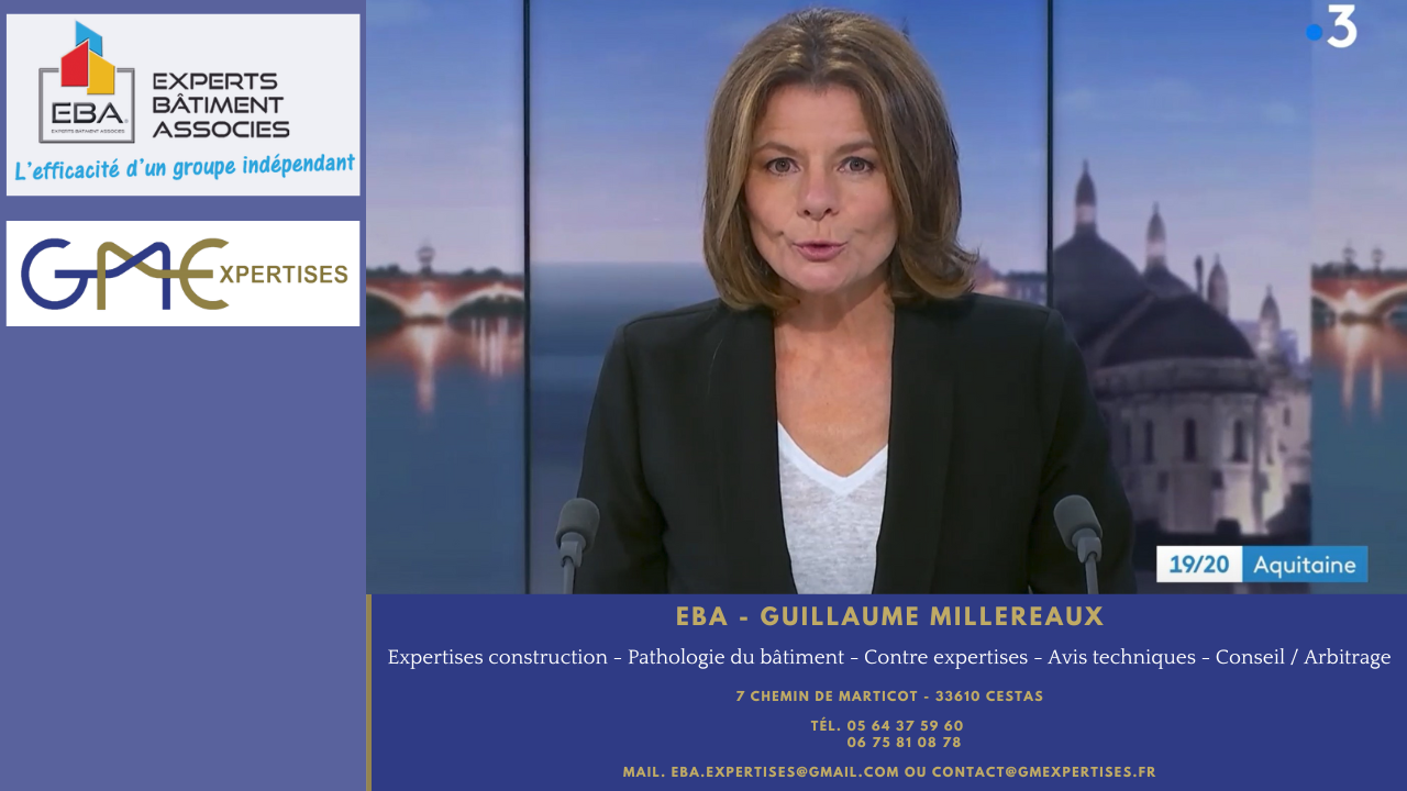 Fissures sur bâtiement trouver un expert d'assuré à bordeaux