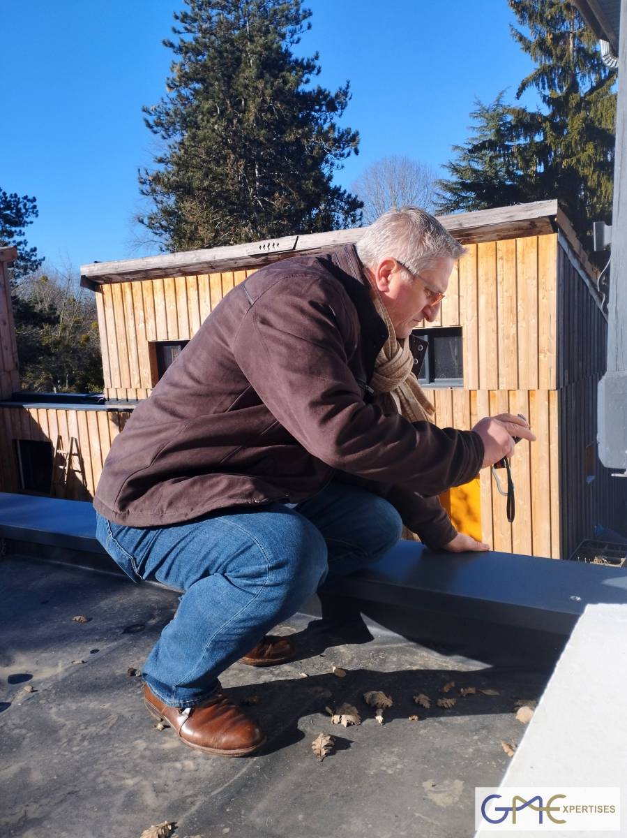 Expertise d'un toit plat à Bordeaux en Gironde